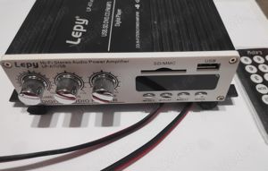 Vand amplificator audio 2 x20w [ compatibil   amplificator  auto ] - imagine 2