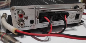 Vand amplificator audio 2 x20w [ compatibil   amplificator  auto ] - imagine 3