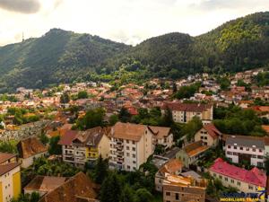 Distinct nivel in vila,5 camere,terase in spectacolul colinei montane,Central,Brasov