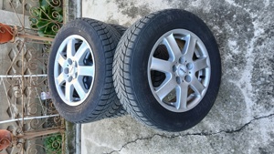 Vand anvelope de iarnă + jante aliaj - imagine 2