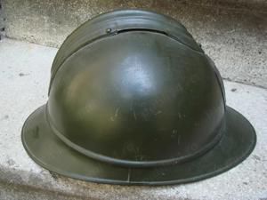 Casca Militara Armata ADRIAN WWI Primul Razboi Mondial Cifru FERDINAND - imagine 3