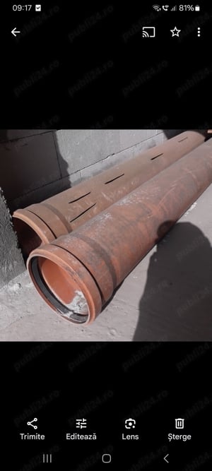 Țeavă de 250 pentru puț