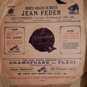 Discuri ebonita Placi Gramofon Patefon 78rpm Wagner Caruso Clasica Shellac 12" 10" Muzica veche - imagine 2