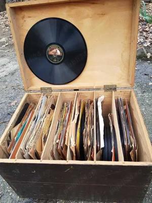 Discuri ebonita Placi Gramofon Patefon 78rpm Wagner Caruso Clasica Shellac 12" 10" Muzica veche