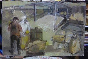 Grafica, Pictura - Radu Mihai Mihalcea (1957-2003) Gravuri Aquatinte - imagine 4