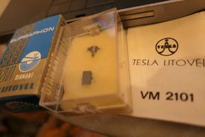  Tesla Litovel VM 2101 DIAMANT Stereo Supraphon Ac Pickup Picup Doza - imagine 2
