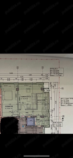 Direct proprietar scoate la vanzare 2 ap cu 2 camere calea giulesti nr 301 bloc nou 2024 