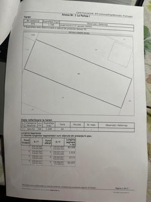 Vand teren intravilan in Comuna Frumuseni (cartierul nou) - imagine 2