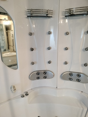 vand cabina dus cu hidromasaj dimensiunile de 160 160 215 in stare de funcționare.