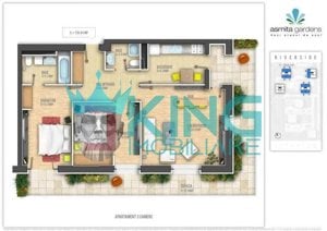 3 Camere | Asmita Gardens | Terasa 20MP | Centrala Bloc - imagine 9