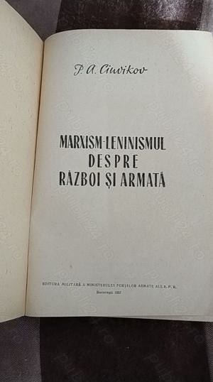  Marxism-leninismul despre razboi si armata - P.A. Ciuvikov - imagine 2