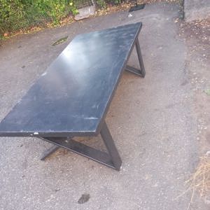 Vând masa fier rectangular 
