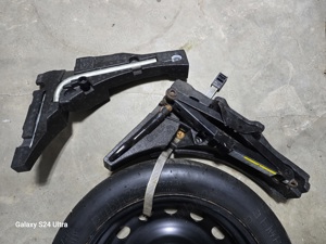 Doua rezerve 125 70 19 si o rezerva 125 70 16  5x112 - imagine 9