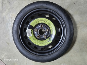 Doua rezerve 125 70 19 si o rezerva 125 70 16  5x112 - imagine 3