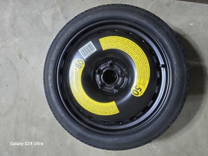 Doua rezerve 125 70 19 si o rezerva 125 70 16  5x112 - imagine 7