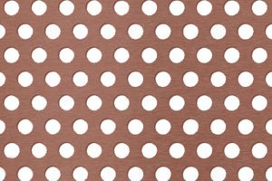 Tabla perforata de cupru 