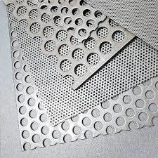 Tabla perforata inox aluminiu si otel 