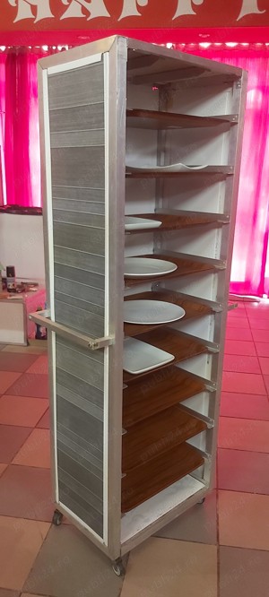 Cuptor pizza Vitrina pizza Mese Carucioare Tavi Polite inox Scaune - imagine 4