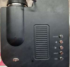 Mini-proiector LED Portabil, mic si usor de folosit! usb, hdmi, VGA, difuzor intern, AV-in, SD Card - imagine 2