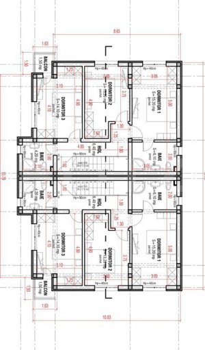 Duplex,  P+1, 4 camere, 110mp, Bariera, zona Biserica - imagine 2