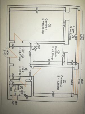 Apartament 2 camere, decomandat, proprietar, 10 minute de centru