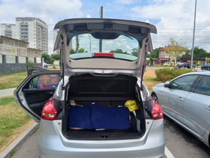 Ford Focus mk3, 2015, gri, automat de America  - imagine 8