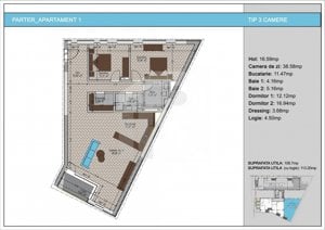 3 camere bloc nou, zona Nerva Traian, metrou Timpuri Noi - imagine 12