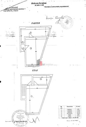 Casa cu 2 camere P+1E | zona Ultracentrala - imagine 11