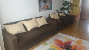 Set canapea extensibila + fotolii