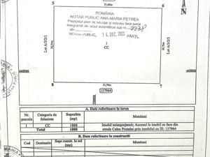 Teren intravilan - 2077 mp  -  Calea Prutului, str. Macului