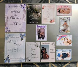 Magneti Personalizati| Magneti Foto| Marturii Botez|Nunta - imagine 4