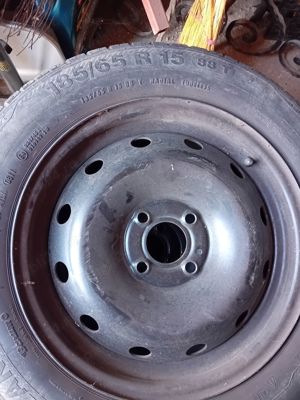 Vand roti logan cauciucuri cu jante  - imagine 2