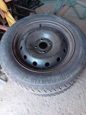 Vand roti logan cauciucuri cu jante  - imagine 5