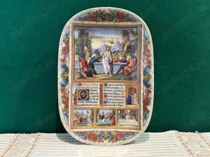 Farfurie decorativa de colectie Bradex  La Risurrezione di Cristo 