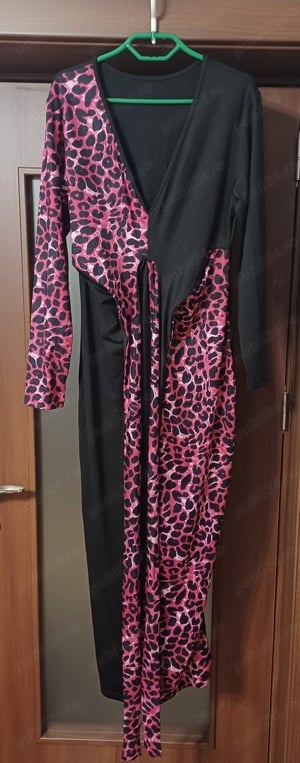 Rochie ocazie culoare lila si negru