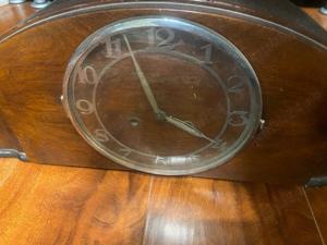 Ceas pendula semineu mecanic - imagine 3