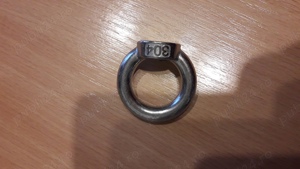 Piulite cu inel ochi de ridicare din inox M12 304, NOI