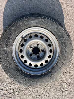 roata trailer -peridoc - platforma - slep 185.r14C - imagine 2