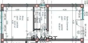 Spatiu comercial 41mp strada Doamna Stanca