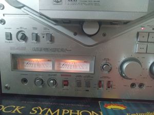 MAGNETOFON AKAI GX-646 Argintiu Auto Reverse  6-Head fara Role si Adaptoare - imagine 4