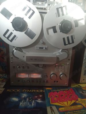 MAGNETOFON AKAI GX-646 Argintiu Auto Reverse  6-Head fara Role si Adaptoare - imagine 7