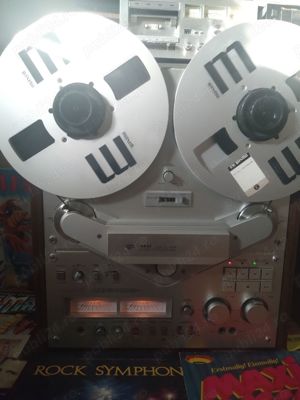 MAGNETOFON AKAI GX-646 Argintiu Auto Reverse  6-Head fara Role si Adaptoare - imagine 5