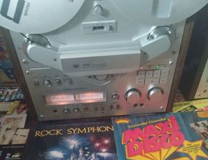 MAGNETOFON AKAI GX-646 Argintiu Auto Reverse  6-Head fara Role si Adaptoare - imagine 2