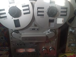 MAGNETOFON AKAI GX-646 Argintiu Auto Reverse  6-Head fara Role si Adaptoare - imagine 8