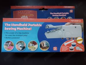 Masina de cusut portabila Magic Stitch, baterii alimentator, noua