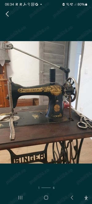 Masina de cusut Singer veche Seria Y2404146.