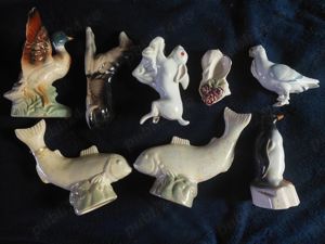 Set 8 bibelouri de portelan (de colectie)