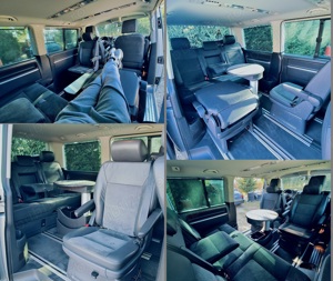 Volkswagen T5 Multivan Highline 2.0 TDI,180CP,7Locuri,Automata DSG,Usi electrice,Webasto - imagine 5