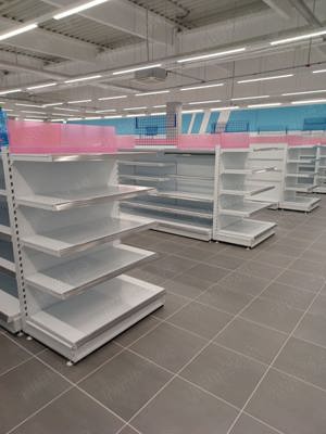 Rafturi metalice, mobilier magazin- LICHIDARE DE STOC MINIM 20% REDUCERE!!! - imagine 4