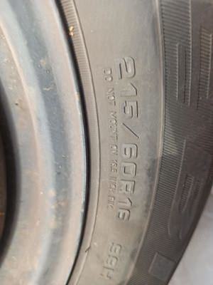 Set cauciucuri de iarna + jante tabla  - imagine 3